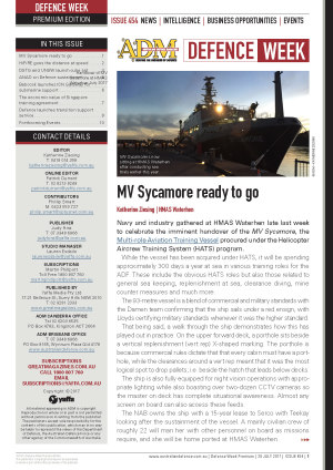 ADM's Defence Week Premium 454 PDF Version